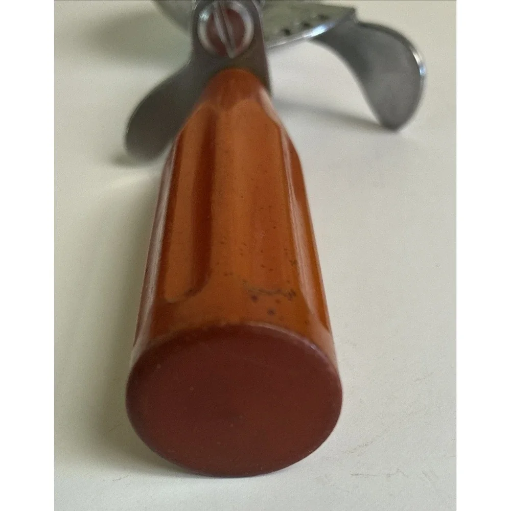 Shore Craft Ice Cream Scoop Batter Stainless Steel Bakelite 2 2/3oz  #12 Vintage